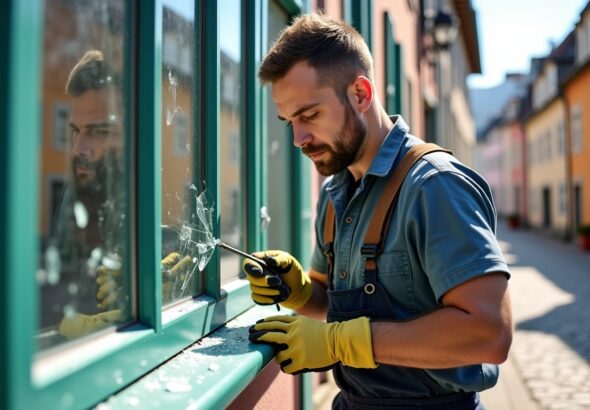 Urgence vitrerie à Carouge : Réparation express de vos vitres cassées