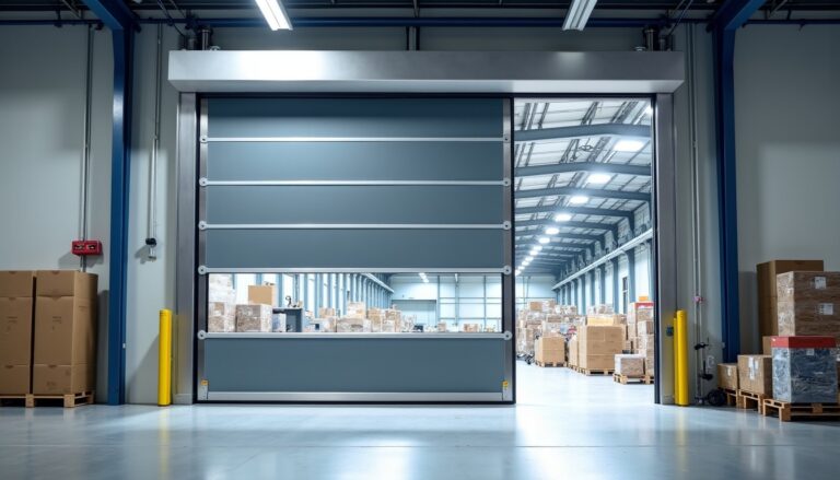Portes rapides industrielles : optimiser la productivité et la fiabilité au cœur de l’entreprise