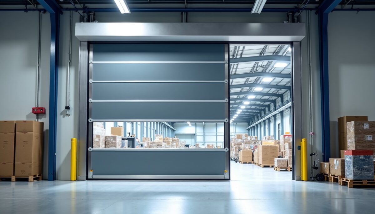 Portes rapides industrielles : optimiser la productivité et la fiabilité au cœur de l’entreprise
