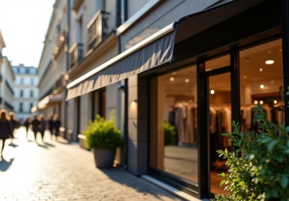 Store banne motorisé pour commerce : le secret des commerçants qui boostent visibilité et chiffre d'affaires
