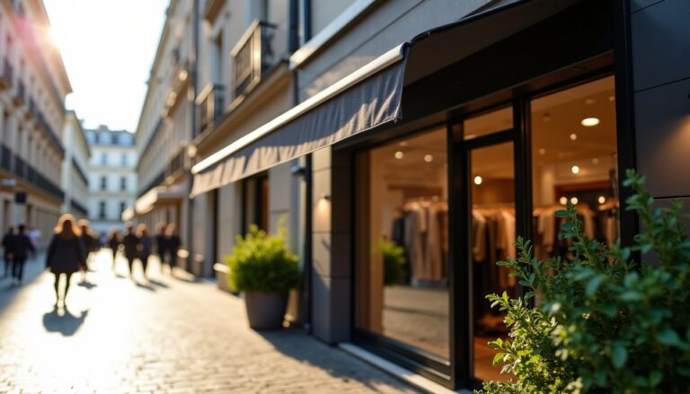 Store banne motorisé pour commerce : le secret des commerçants qui boostent visibilité et chiffre d'affaires