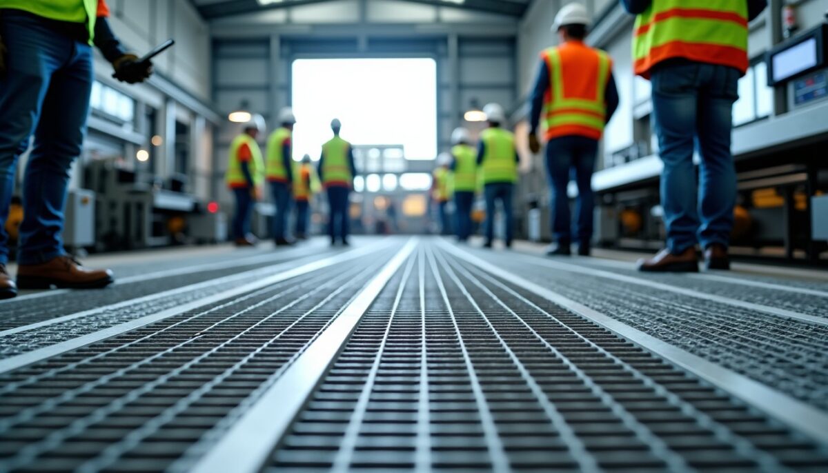 Les 5 applications incontournables des caillebotis dans l'industrie en 2024
